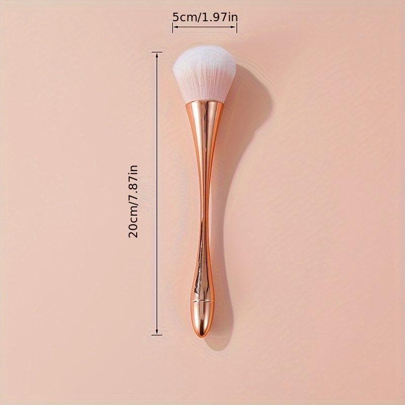 Cosmetic Brush Set, Soft Hair Blush Brush, Loose Powder, Highlighting Rose Golden