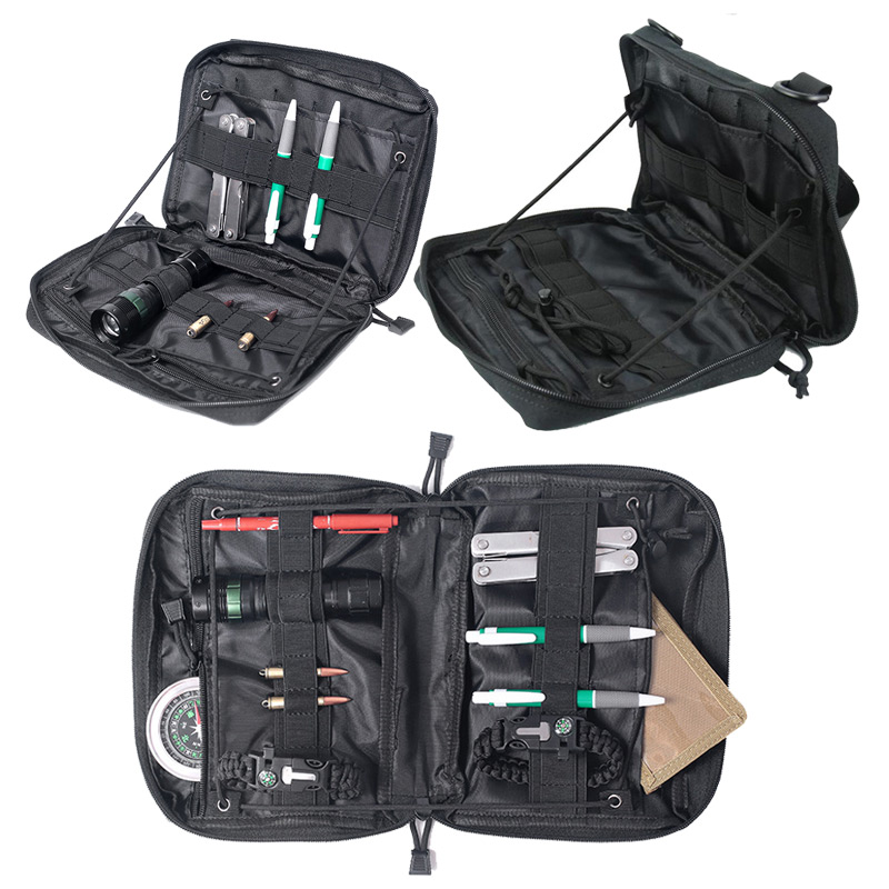 Waterproof Nylon Bag, Tool Kit Tactical, Outdoor Sport Backpack Bags Pouch, Medical Tool Kit Pouch, Multi-function Organ