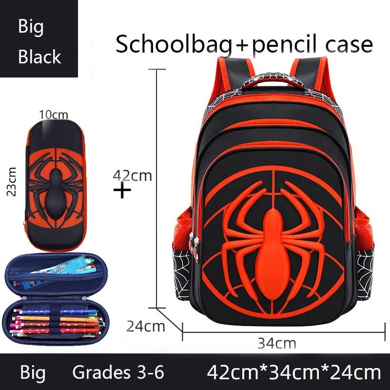Heroic Spider Waterproof Primary Back Pack Set