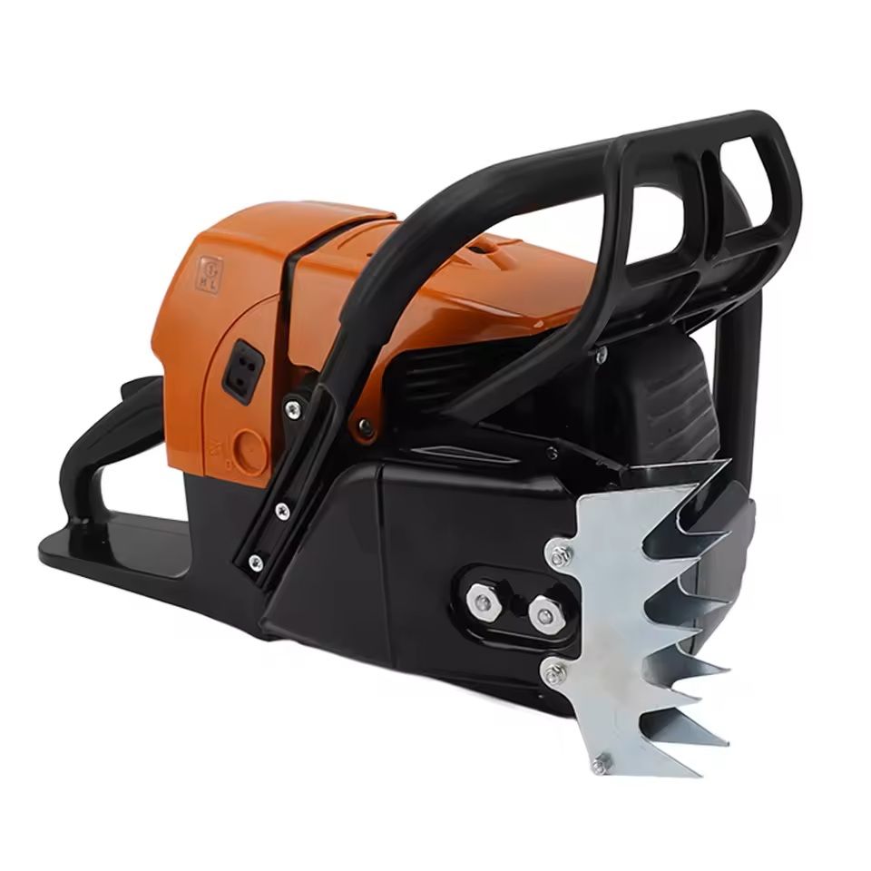 Gasoline Chain Saw Power Head with Fast Start and Safety Stop