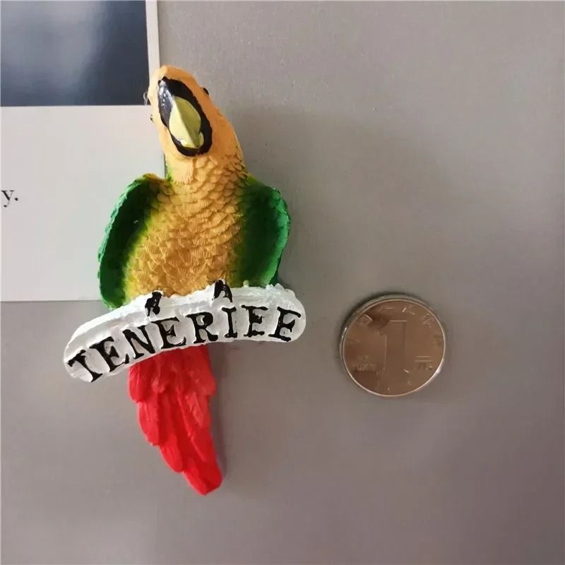 Traveler Narrative Sculpture – High-Definition Tenerife Architectural Magnet