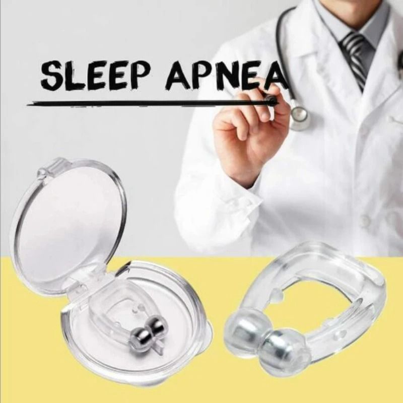Anti Snoring Silicone Nose Clip for Peaceful Sleep