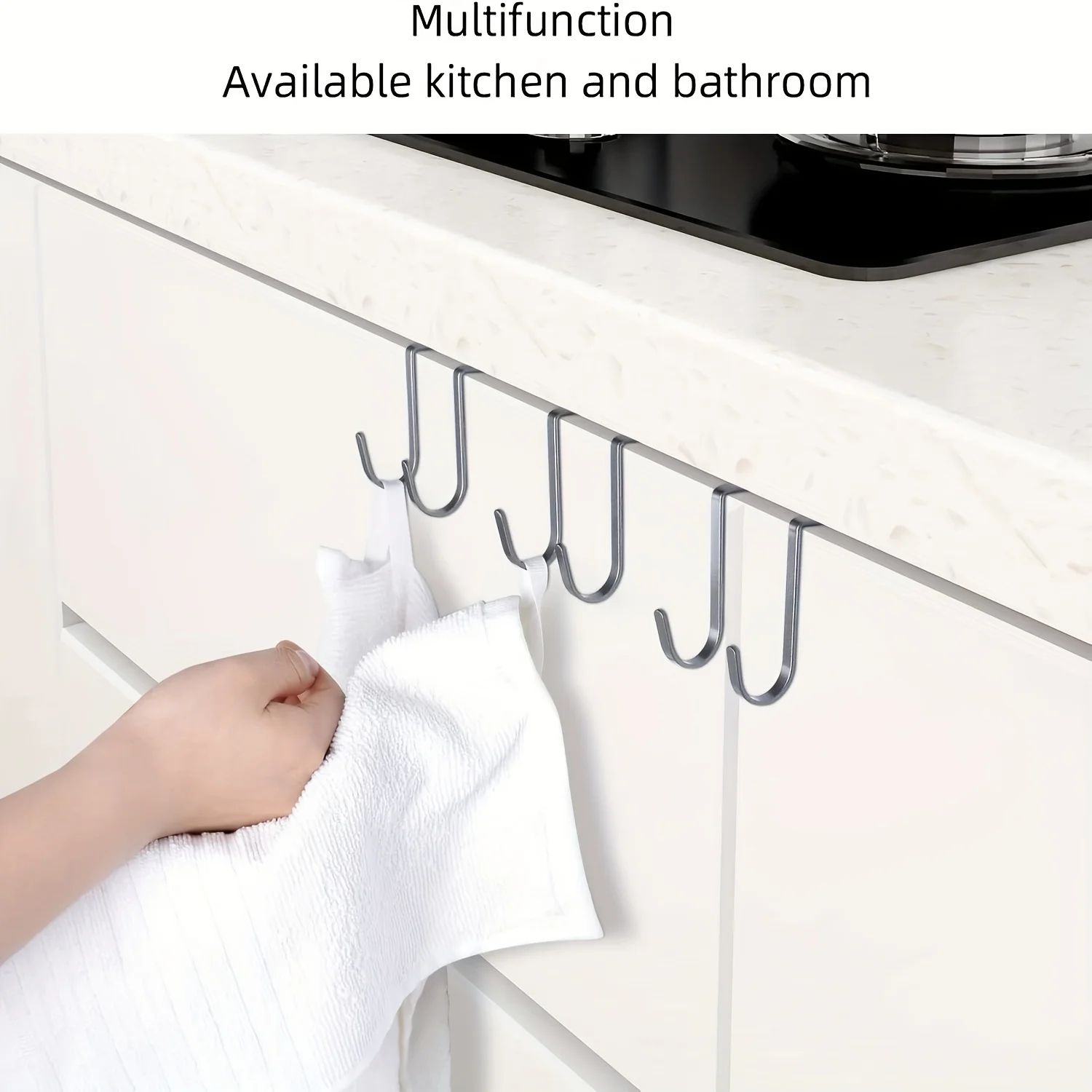 10-Pack S-Shaped Metal Double Hooks