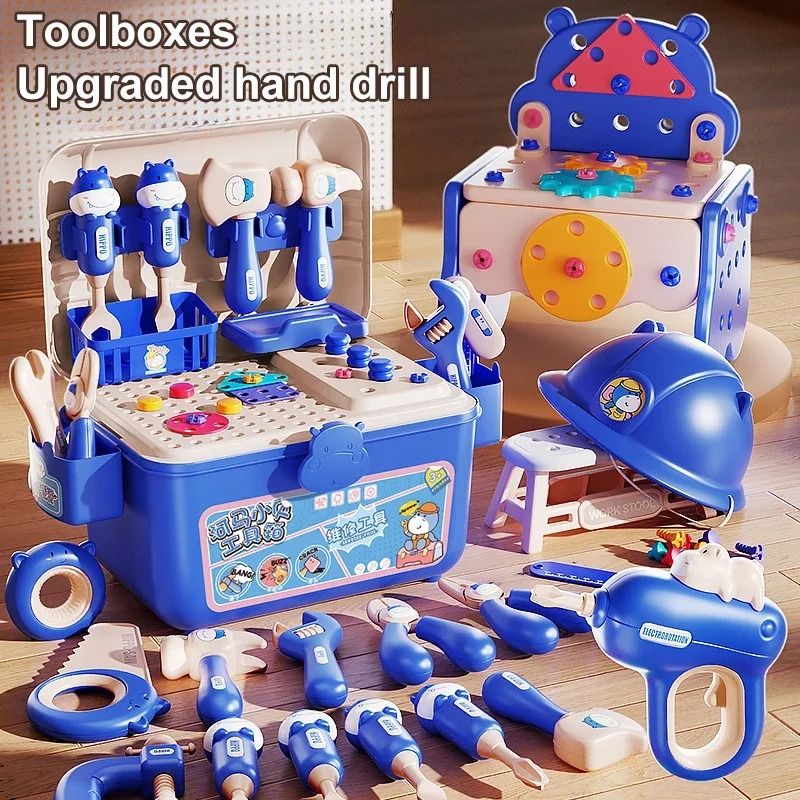 Little Builder's Interactive Power Tool Workshop