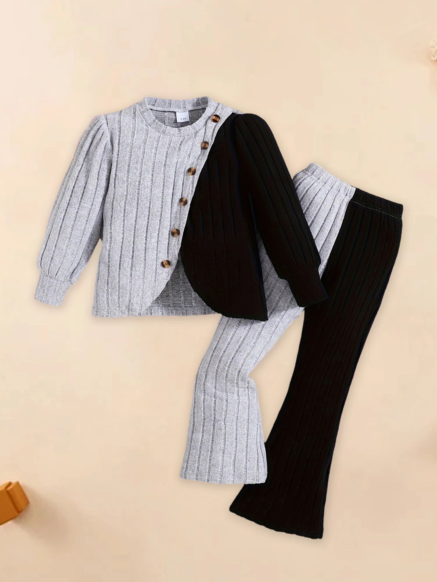 Toddler Girls Winter Fleece Jacket and Snow Pants Set
