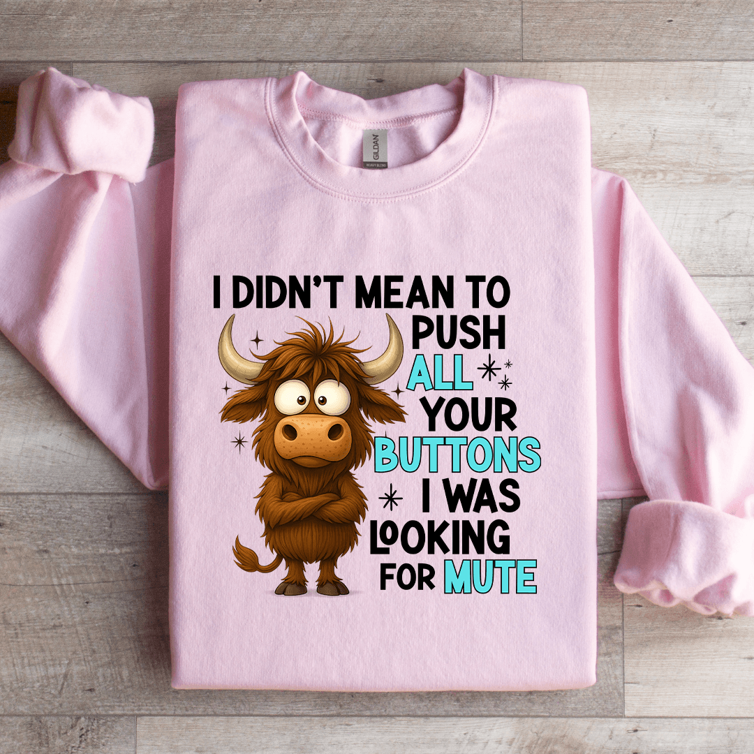 I Didn't Mean To Push Sweatshirt