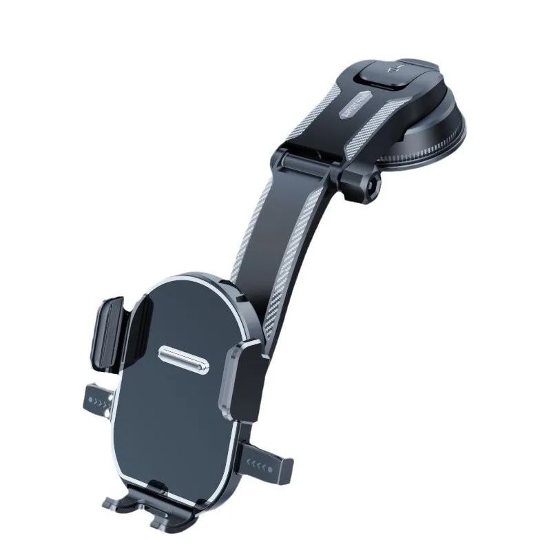 360° Rotatable Multifunctional Car Phone Holder – Strong Vacuum Suction Mount