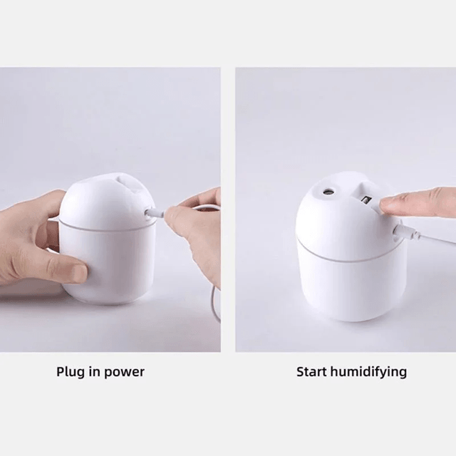 PureMist 250 ml USB Aroma Humidifier & Essential Oil Diffuser