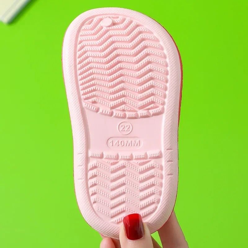 Summer Children Garden Slippers Boys and Girls Beach Sandal Lightweight Breathable Cute Cartoon Slip Baby Slippers