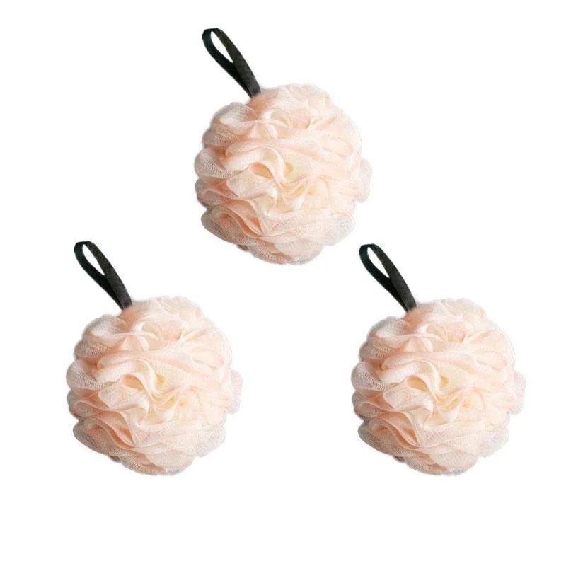 Large Mesh Shower Sponge Set
