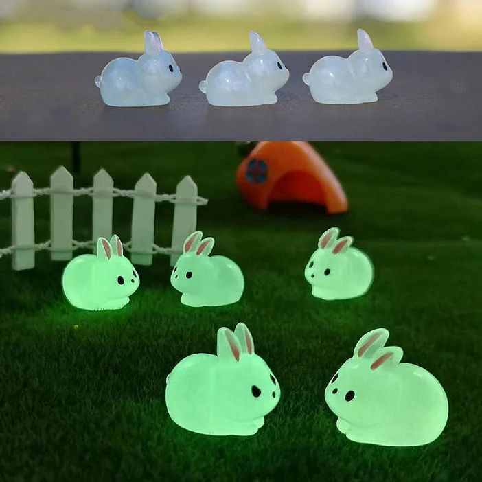 Mini Animal Fairy Garden Figurines Set