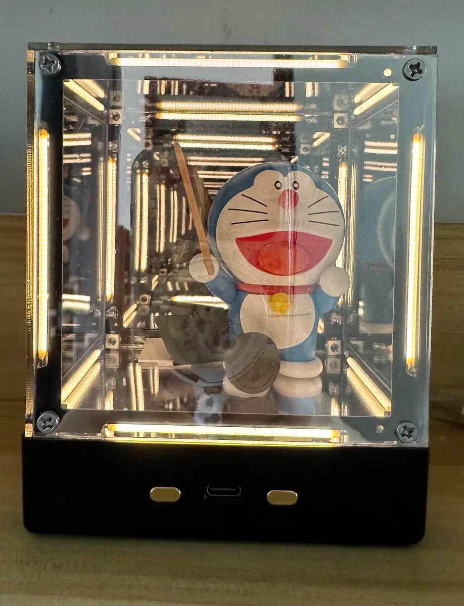 4D Hypercube LED Acrylic Cube Night Light