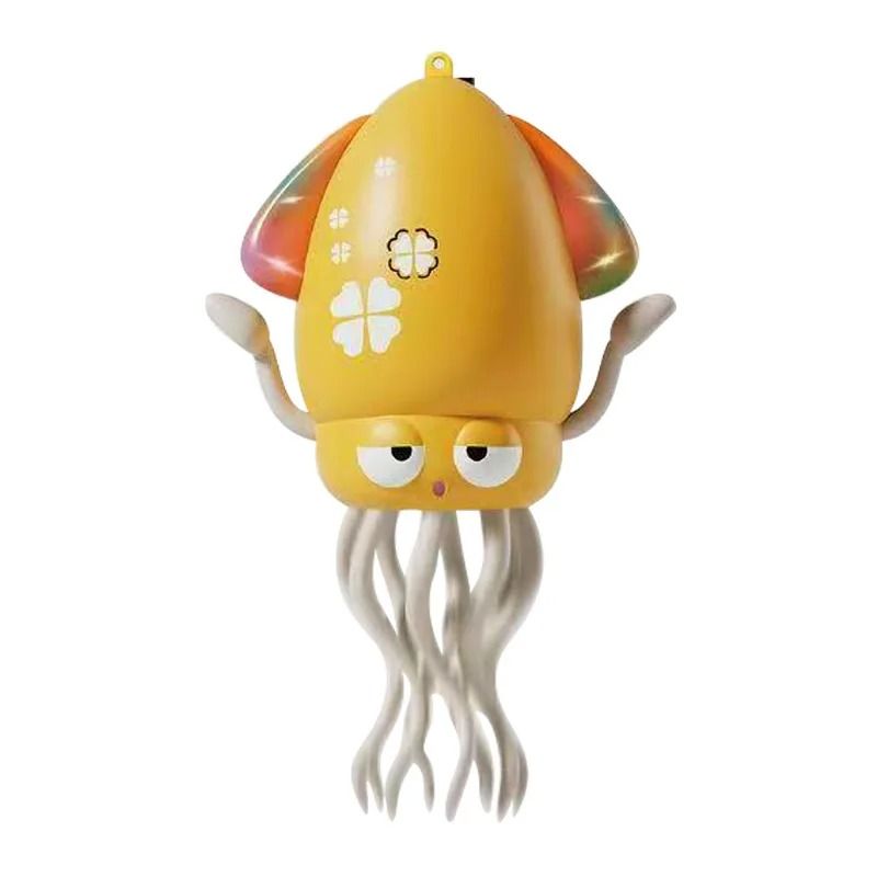 Kids Electric Octopus Toy Interactive Sound Light Rechargeable Crawling Toy