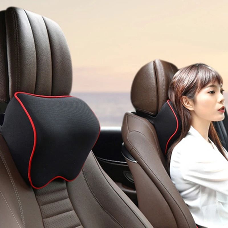 Memory Foam Car Neck Headrest Pillow Ergonomic Car Seat Neck Support Cushion