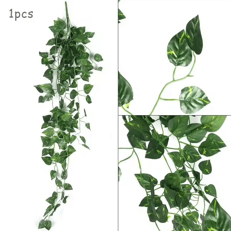 Artificial Ivy Garland Vine – 90cm Green Hanging Wall Decor for Home & Events