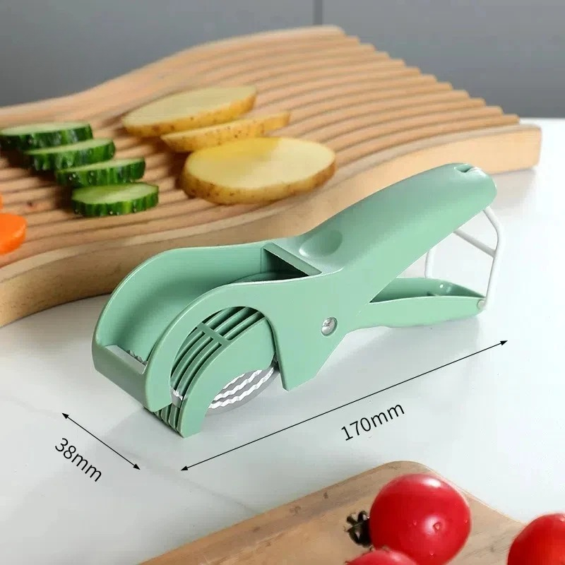 Multi Functional Salad Slicer Kitchen Tools Stainless Steel Vegetable and Fruit Slicer