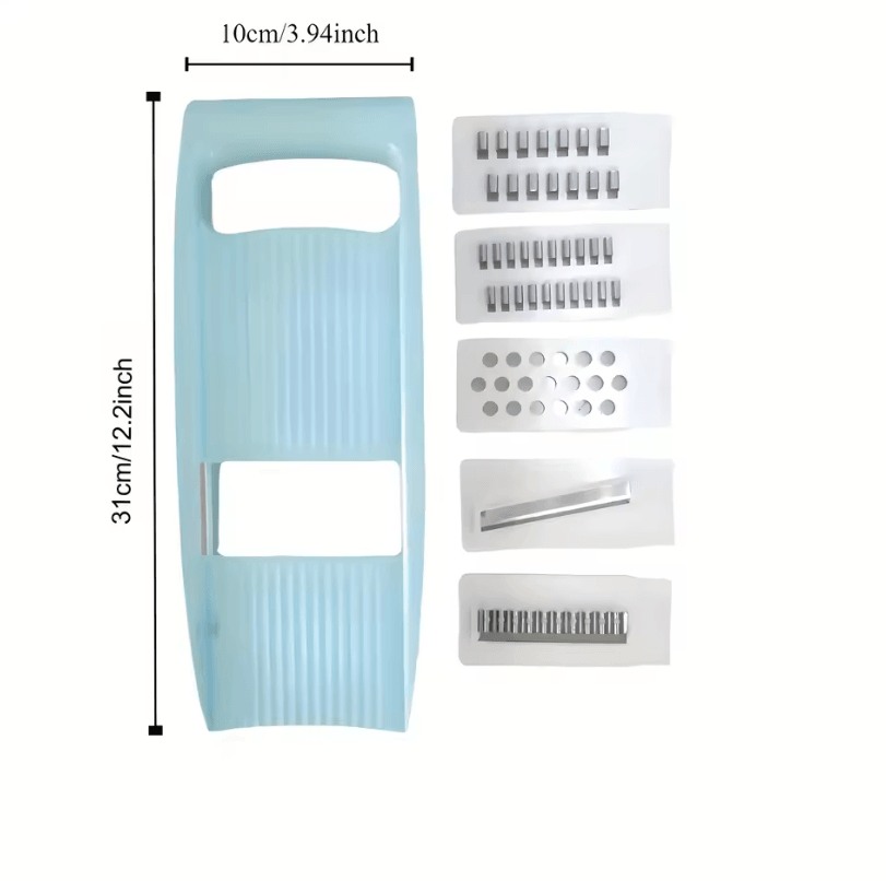 5-in-1 Manual Vegetable & Fruit Slicer Set Multifunctional Food Grater Kitchen Utensils
