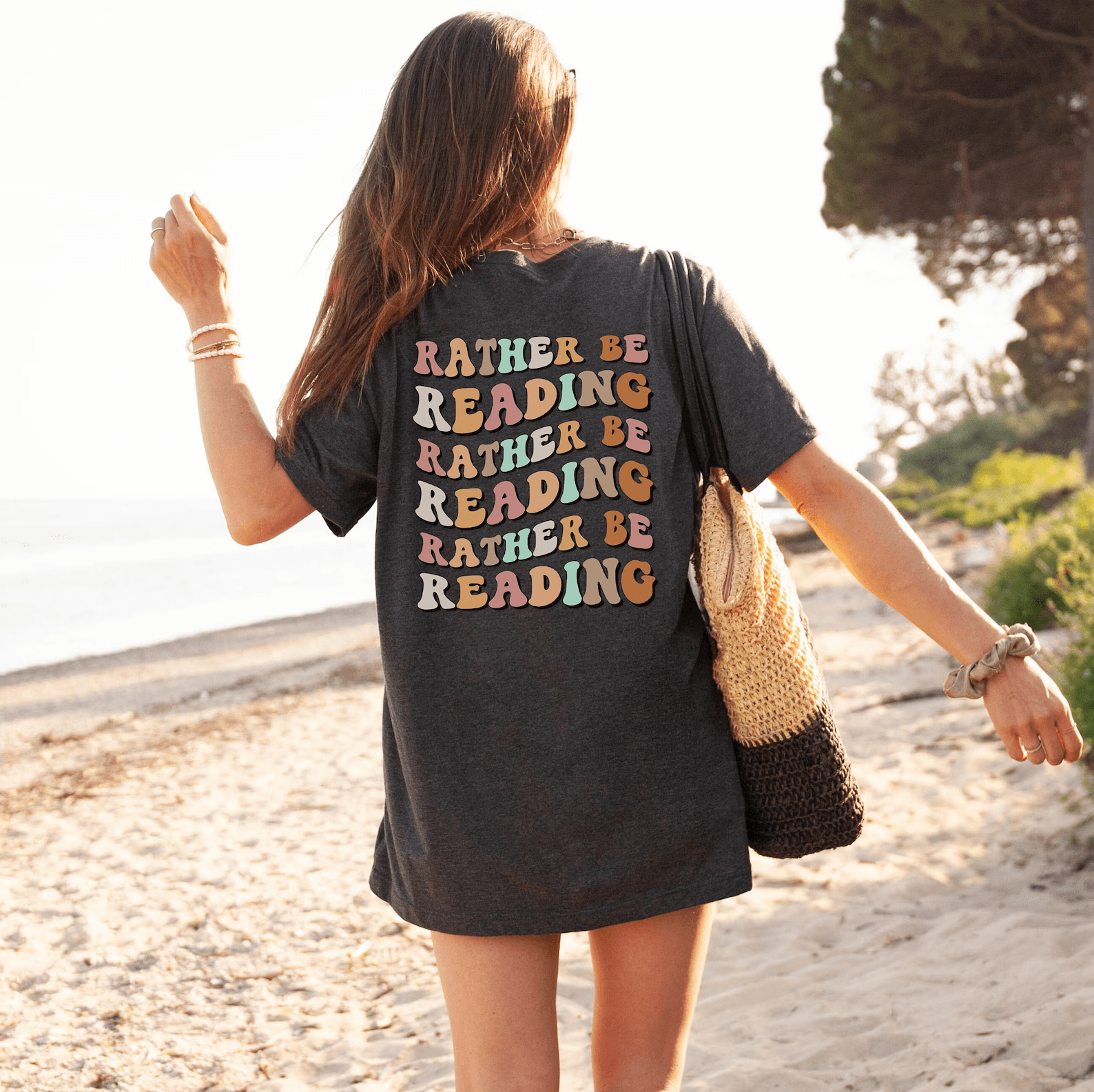 Funny Book Lover Shirt for Women Bookworm Reading Tee Casual Book Club Graphic Top