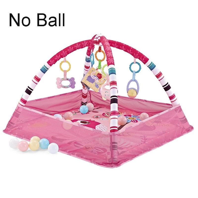 Baby Activity Gym Play Mat with Toys Soft Infant Crawling Mat Early Development Baby Play Gym