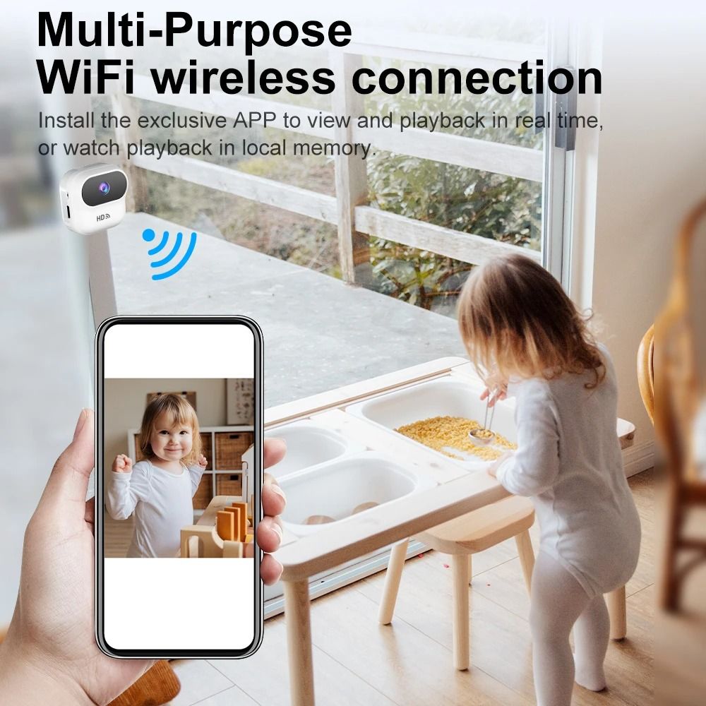 Ourlife A800 Mini WiFi Security Camera