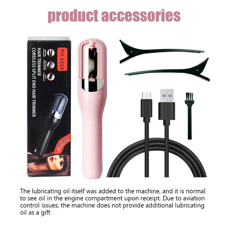 Automatic Hair Split End Trimmer and Damaged Hair Repair Treatment Machine