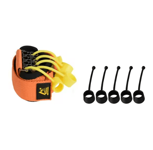 Adjustable Silicone Hand Grip Strengthener and Finger Exerciser for Wrist and Forearm Training
