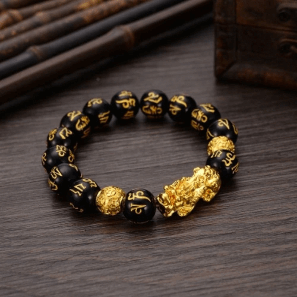 Feng Shui Black Obsidian Bracelet