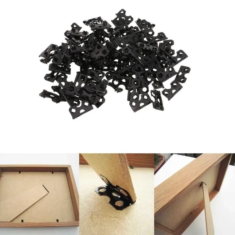 Folding Swing Table Bracket Hinges for Picture Frame Backboard Support