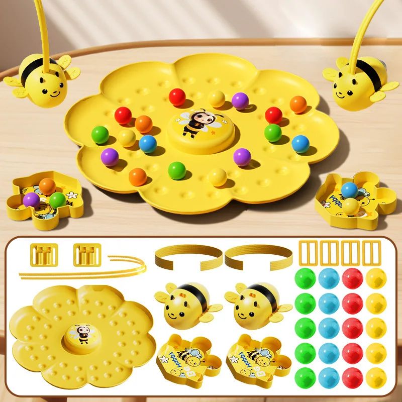 Kids Bumblebee Fishing Puzzle Game