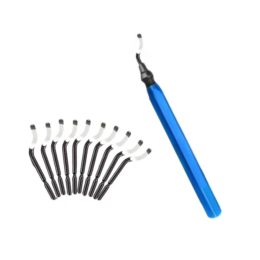 Deburring Tool Set – 11-Piece High-Speed Steel Finishing Kit