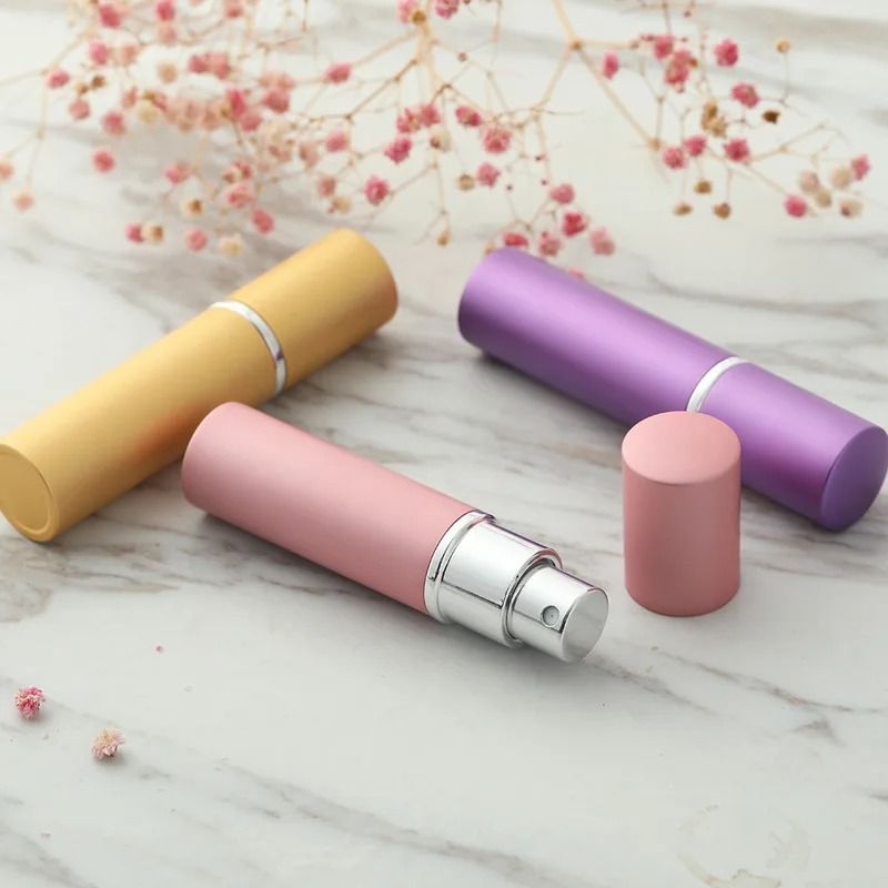 Aluminum Refillable Travel Perfume Atomizer Mini Spray Bottle