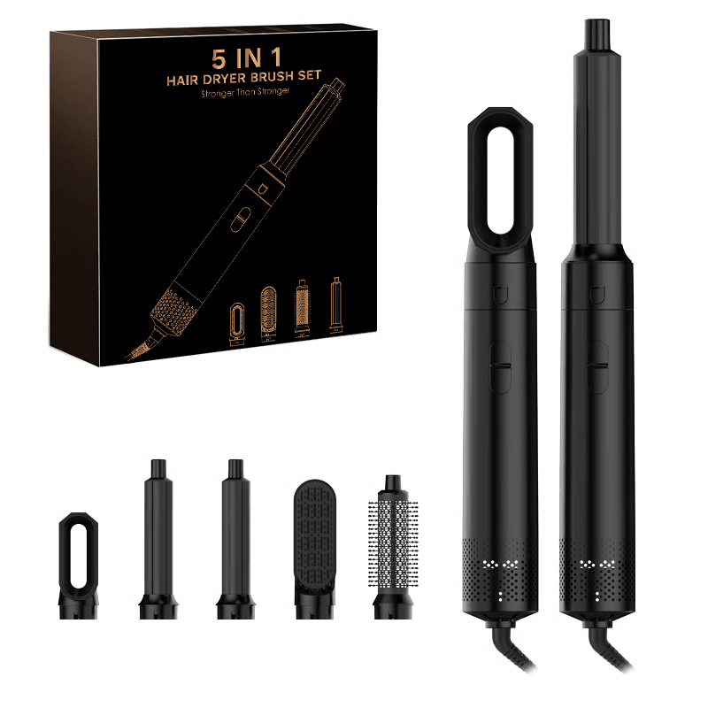 Professional Air Hair Styler, Low Noise, Fast Drying, Voluminous Curls & Straightening
