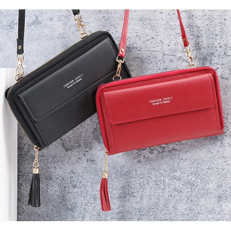 Fashionable Multi-Functional Crossbody Wallet and Phone Bag