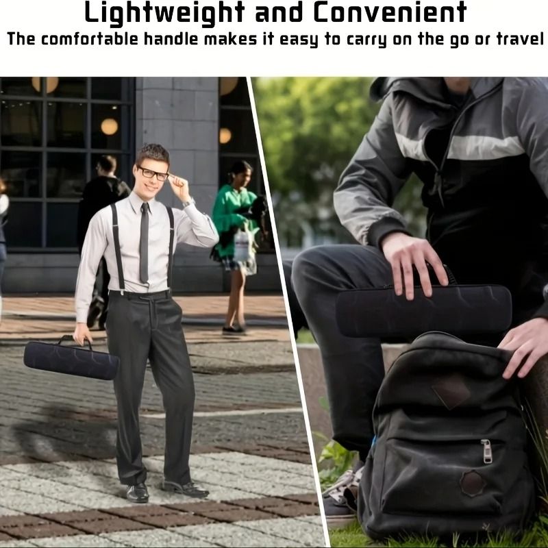 Portable Watch Case Zipper Travel Storage Box for Wristwatches and Smart Watches