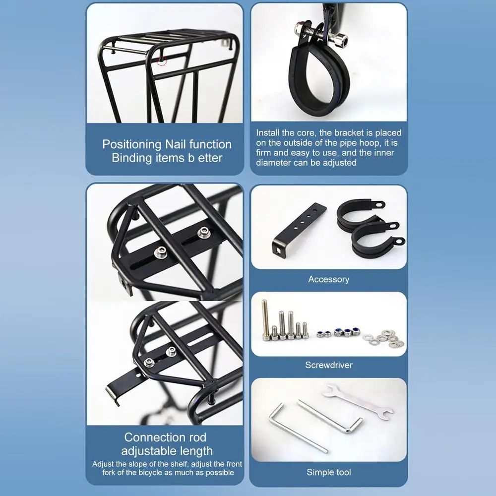 Bicycle Front Cargo Rack