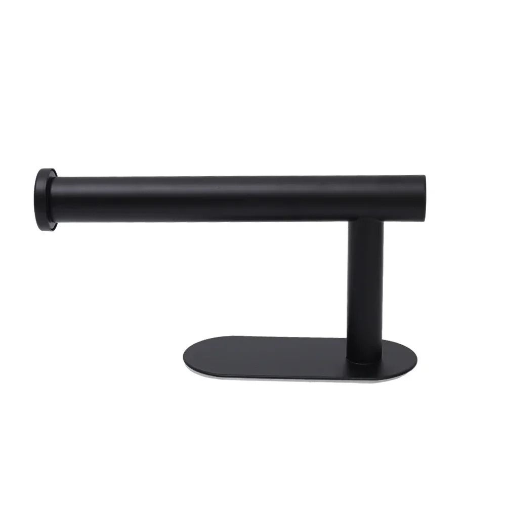 Self-Adhesive Stainless Steel Toilet Paper Holder | Premium No-Drill Wall Mount Tissue Dispenser