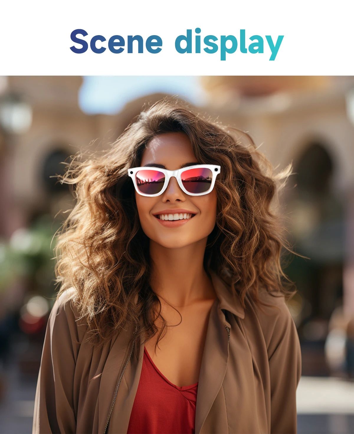 AI Smart Camera Translation Sunglasses