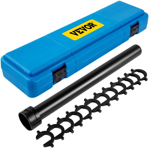 Heavy-Duty Inner Tie Rod Tool Kit with Crowfoot Adapters, Drive Tie Rod Removal Tool Set for Cars, Trucks & Off-Road