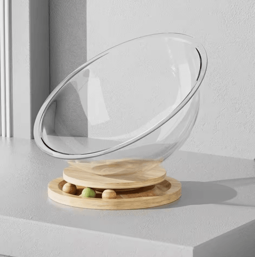 Clear Capsule Cat Bed Hammock – Removable All-Season Cozy Nest