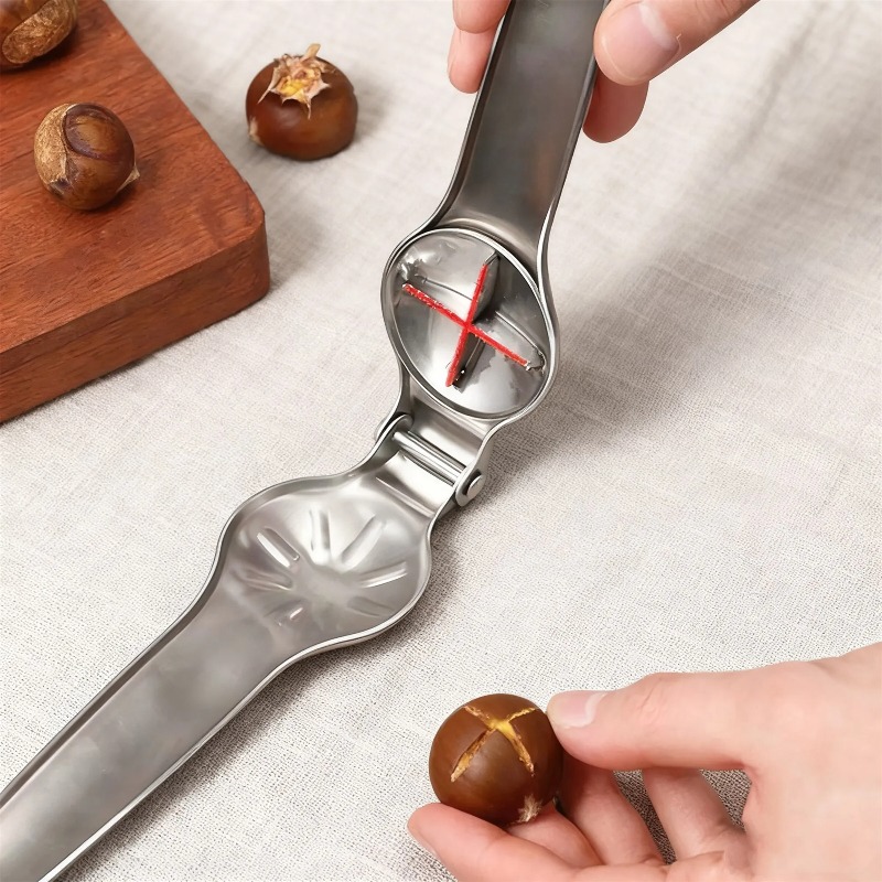 Chestnut Machine Kitchen Tool with Cutter Function, Dry Bottle Opener Sheath