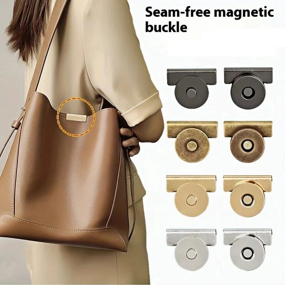 Seamless Magnetic Button Set for Bags Wallet Clothes DIY Craft Accessories
