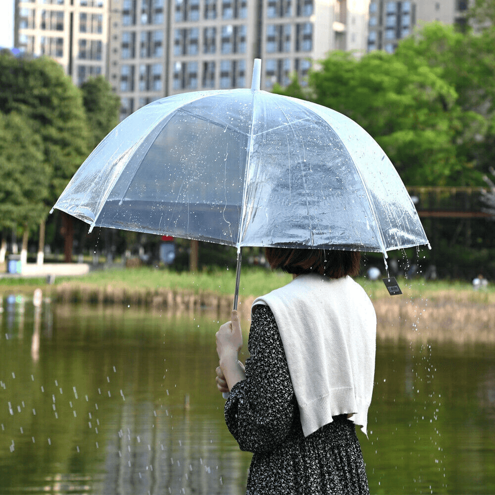 Manual Transparent Bubble Umbrella