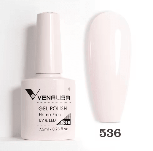 Venalisa HEMA and TPO Free Glitter Gel Nail Polish Jelly Pink Nude Collection