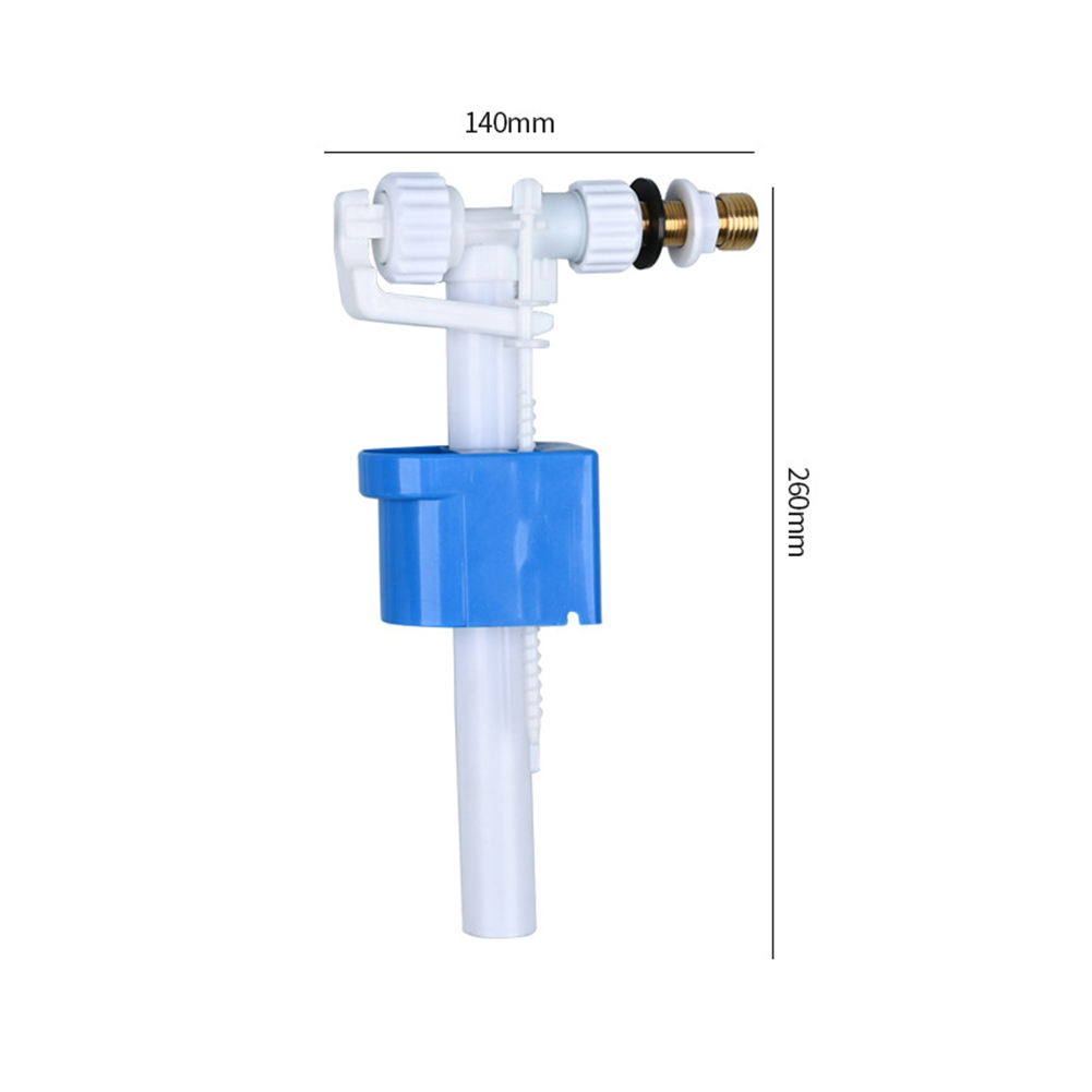 Premium Brass Toilet Fill Valve Adjustable Cistern Inlet Valve Leakproof Design