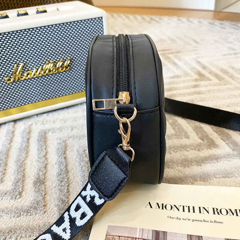 Fashion Womens Small Crossbody Bag PU Leather Messenger Bags Luxury Designer Summer Travel Handbag for Female