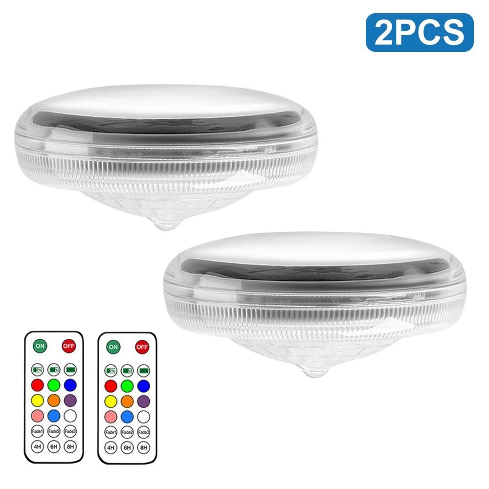 Solar Swimming Pool Lights with Remote | IP67 Waterproof Floating RGB LED Atmosphere Lamp
