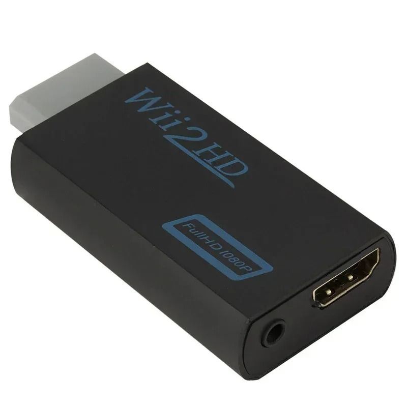 Wii to HDMI Adapter Converter with 1080P Output and 3.5mm Audio