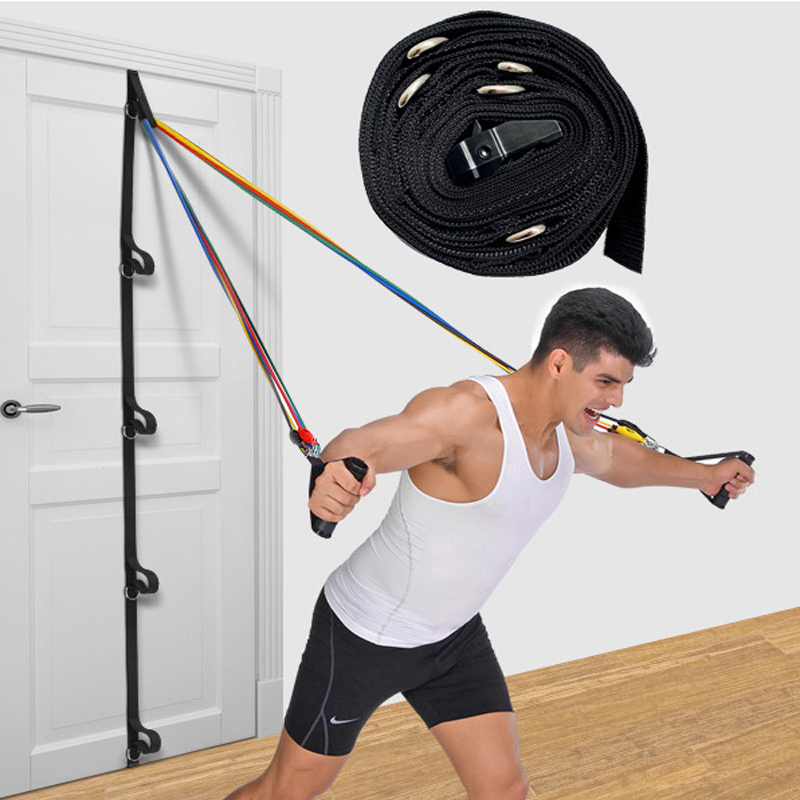 Upgrade Door Anchor Strap Resistance Bands Anchor Gym Attachment Portable Door Band Resistance Exercises