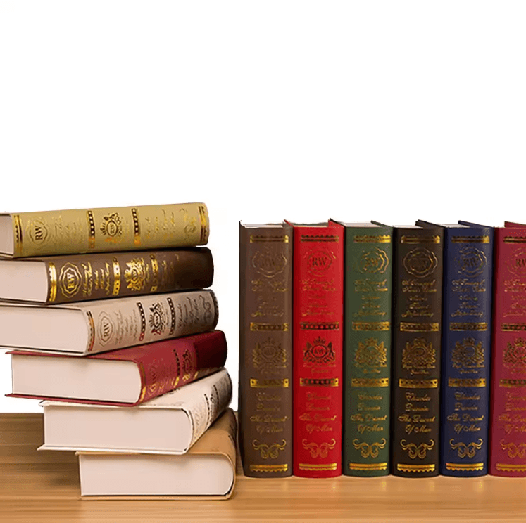 Vintage European Fake Book Decor – Simulation Book Model for Stylish Home Display
