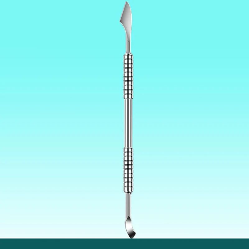Stainless Steel Cuticle Pusher Double End Manicure Nail Tool